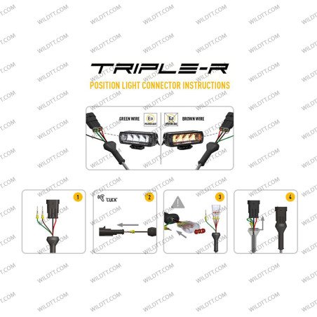 Barra LED Lazer Triple-R P/ Rejilla Inferior Ford Ranger Wildtrak 2023+ - WildTT