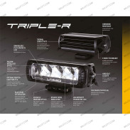 Barre LED Lazer Triple-R P/ Calandre Ford Ranger Raptor 2023+ - WildTT