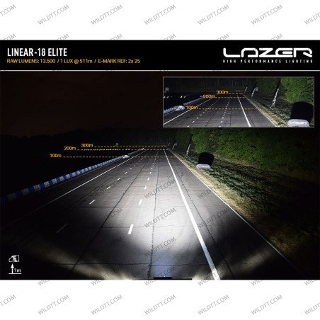 Barra LED Lazer Linear P/ Griglia Inferiore Ford Ranger 2016-2018 - WildTT