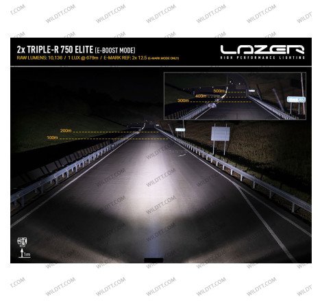 Barra LED Lazer Triple-R P/ Griglia Radiatore Isuzu D-Max 2020+ - WildTT