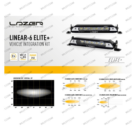 Barra LED Lazer Linear P/ Grelha Radiador Isuzu D-Max 2020+ - WildTT