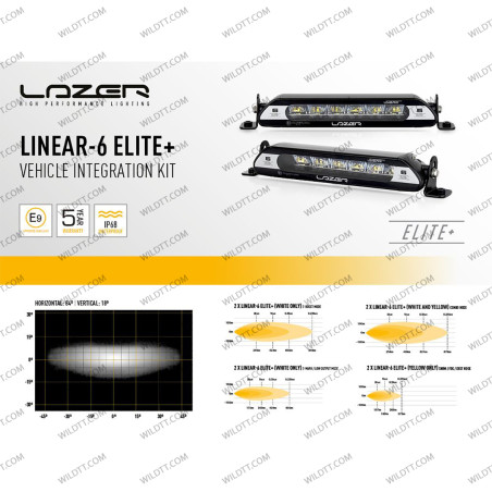 Barra LED Lazer Linear P/ Grelha Radiador Isuzu D-Max 2020+ - WildTT