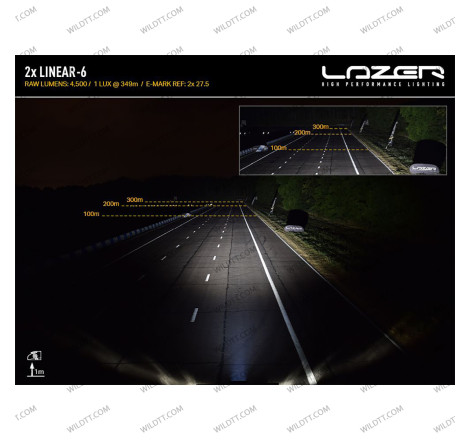 Barra LED Lazer Linear P/ Grelha Radiador Isuzu D-Max 2020+ - WildTT