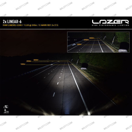 Barra LED Lazer Linear P/ Grelha Radiador Isuzu D-Max 2020+ - WildTT