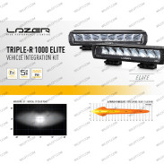 Barre LED Lazer Triple-R P/ Roll-Bar Isuzu D-Max 2017-2020 - WildTT