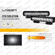 Barre LED Lazer Triple-R P/ Roll-Bar Isuzu D-Max 2017-2020 - WildTT