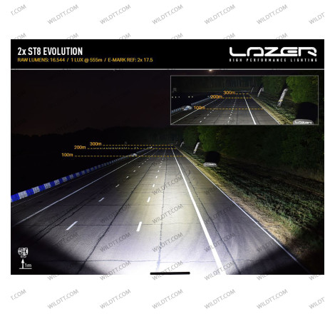 Barre LED Lazer Triple-R P/ Roll-Bar Isuzu D-Max 2017-2020 - WildTT