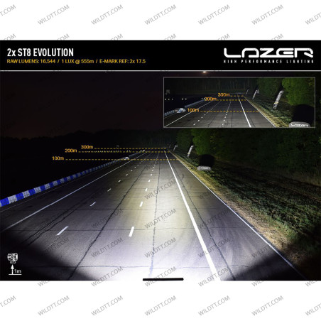 Barre LED Lazer Triple-R P/ Roll-Bar Isuzu D-Max 2017-2020 - WildTT