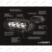 Lazer Triple-R LED LightBar für Kühlergrill Mercedes-Benz X-Klasse - WildTT