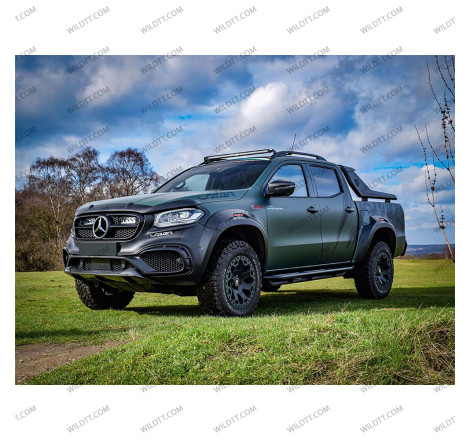 Barre LED Lazer Linear P/ Toit avec Barres de Toit Mercedes-Benz X Class - WildTT