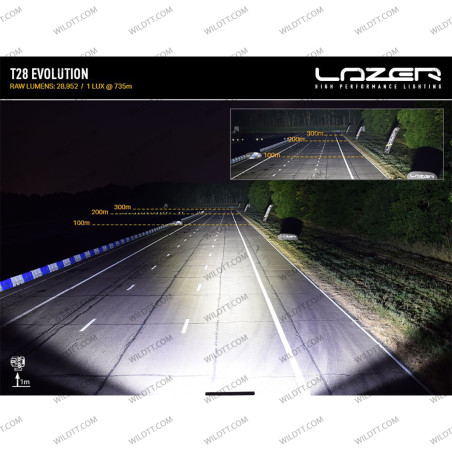 Lazer Linear LED LightBar für Dach ohne Dachgepäckträger Mercedes-Benz X-Klasse - WildTT