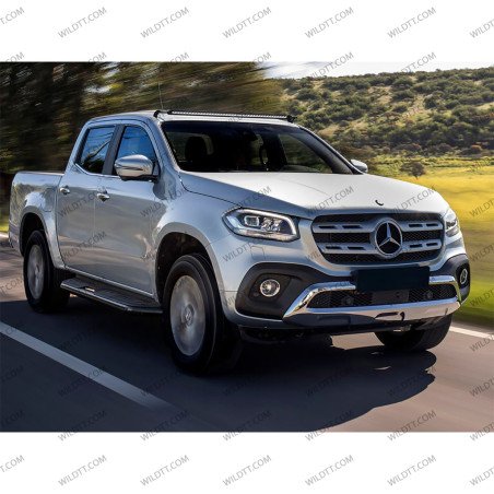 Barre LED Lazer Linear P/ Toit sans Barres de Toit Mercedes-Benz X Class - WildTT
