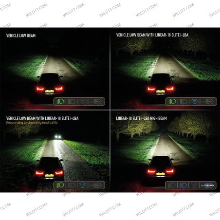 Lazer Linear LED LightBar für unteren Kühlergrill Mitsubishi L200 2015-2021 - WildTT