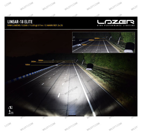 Barre LED Lazer Linear P/ Calandre Inférieure Mitsubishi L200 2015-2021 - WildTT