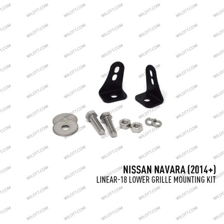 Barra LED Lazer Linear P/ Griglia Inferiore Nissan Navara NP300 2016-2021 - WildTT