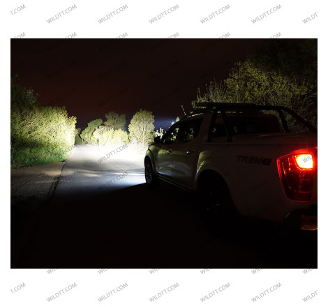 Barra LED Lazer Linear P/ Techo C/ Barras de Techo Nissan Navara NP300 2016-2021 - WildTT