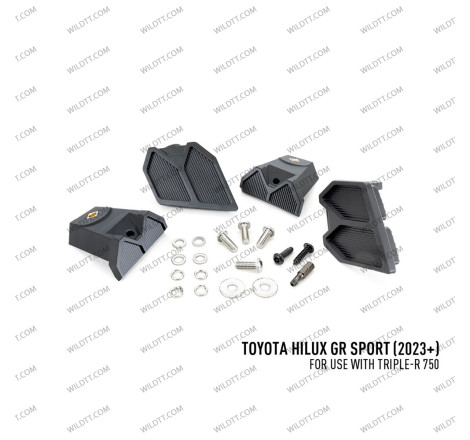 Barra LED Lazer Triple-R P/ Rejilla del Radiador Toyota Hilux GR Sport 2023+ - WildTT