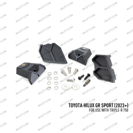 Barra LED Lazer Triple-R P/ Griglia Radiatore Toyota Hilux GR Sport 2023+ - WildTT