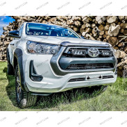 Barra LED Lazer Triple-R P/ Griglia Radiatore Toyota Hilux 2020-2026 - WildTT