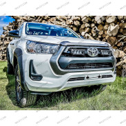 Barra LED Lazer Triple-R P/ Griglia Radiatore Toyota Hilux 2020+ - WildTT