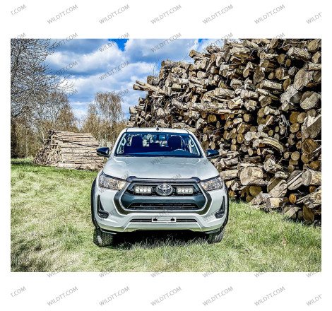 Lazer Triple-R LED LightBar for Radiator Grille Toyota Hilux 2020-2026 - WildTT