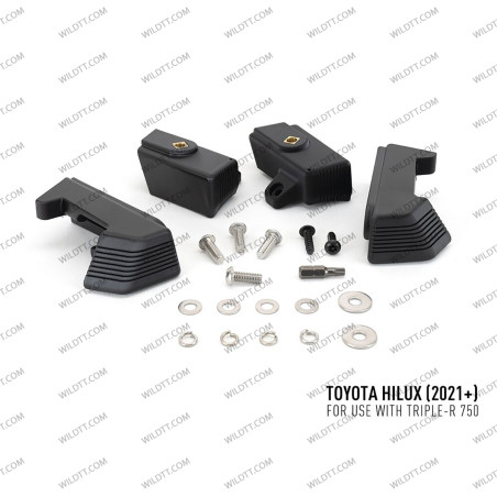 Barra LED Lazer Triple-R P/ Grelha Radiador Toyota Hilux 2020-2026 - WildTT