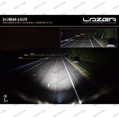 Lazer Linear LED LightBar for Radiator Grille Toyota Hilux 2020-2026 - WildTT