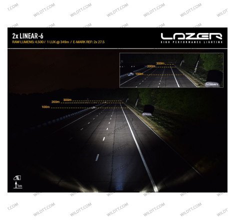 Barra LED Lazer Linear P/ Grelha Radiador Toyota Hilux 2020-2026 - WildTT