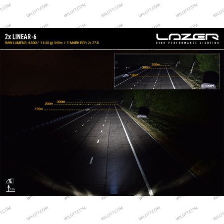Lazer Linear LED LightBar for Radiator Grille Toyota Hilux 2020-2026 - WildTT