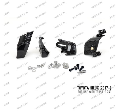 Barra LED Lazer Triple-R P/ Grelha Radiador Toyota Hilux 2016-2020 - WildTT