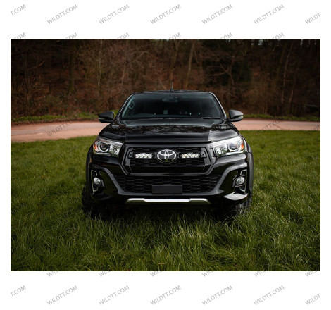 Barra LED Lazer ST4 Evolution P/ Grelha Radiador Toyota Hilux Invincible 2018-2020 - WildTT