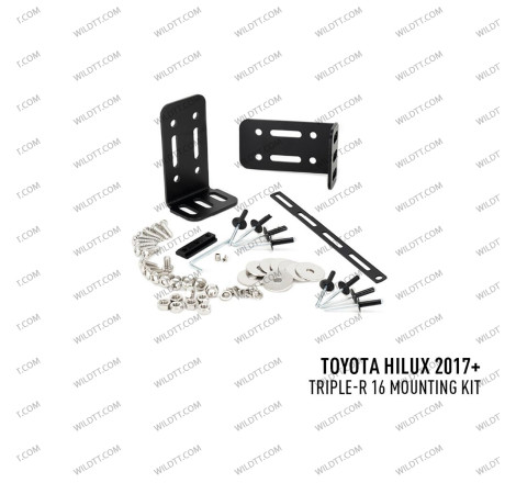 Barra LED Lazer Triple-R P/ Griglia Inferiore Toyota Hilux 2016-2020 - WildTT