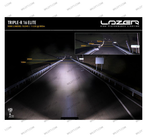 Barra LED Lazer Triple-R P/ Griglia Inferiore Toyota Hilux 2016-2020 - WildTT