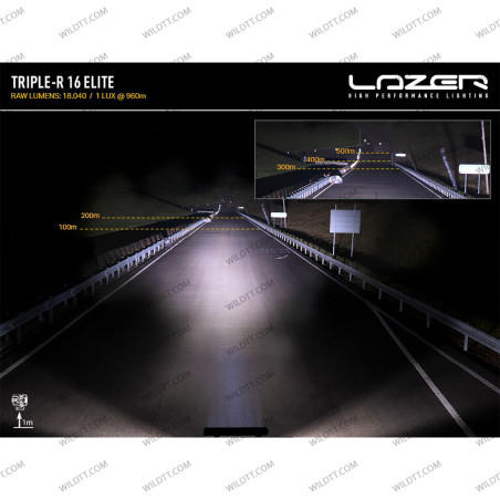 Barra LED Lazer Triple-R P/ Grelha Inferior Toyota Hilux 2016-2020 - WildTT