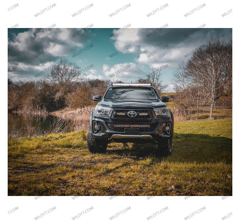 Lazer Linear LED LightBar für Dach ohne Dachgepäckträger Toyota Hilux 2016+ - WildTT