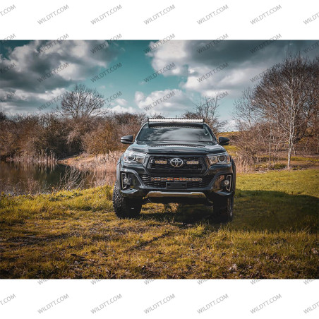 Barra LED Lazer Linear P/ Tetto S/ Portapacchi Toyota Hilux 2016-2026 - WildTT