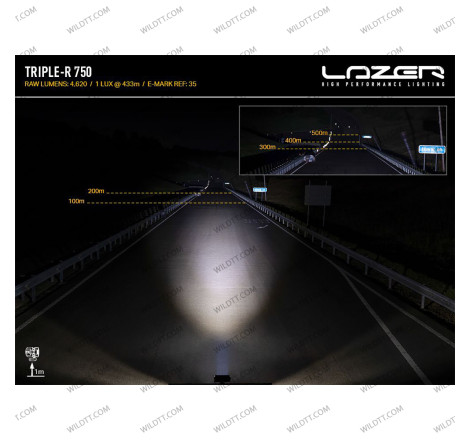 Barra LED Lazer Triple-R - WildTT