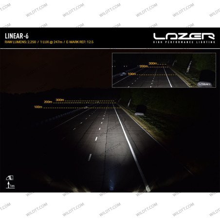 Barre LED Lazer Linear - WildTT