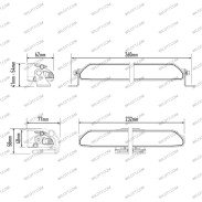 Barre LED Lazer Linear - WildTT