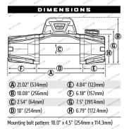 Treuil Warn VR EVO 8 12V - WildTT