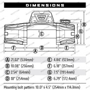 Winch Warn VR EVO 10 12V - WildTT