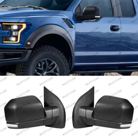 Electric Mirrors Ford Ranger/Raptor 2012-2022 - WildTT