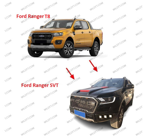 Ford Ranger XLT Doppelkabine 2019-2022 - WildTT