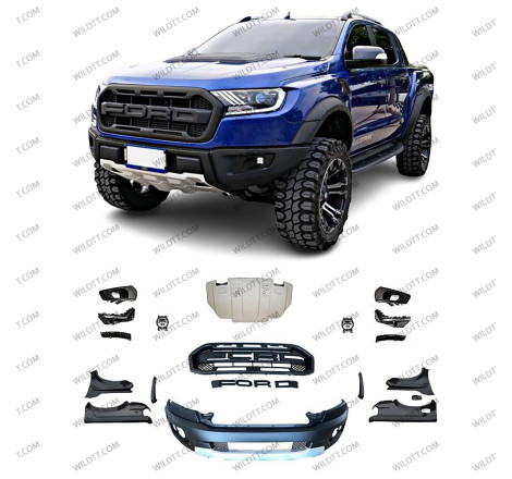 Body Kit Raptor Style Ford Ranger DC 2019-2022 - WildTT