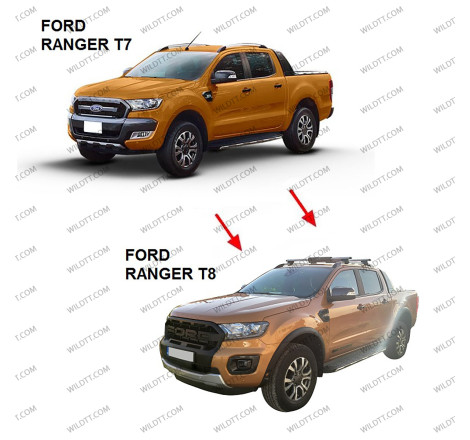 Body Kit Upgrade de Ford Ranger 2016-2019 P/ 2019-2022 - WildTT