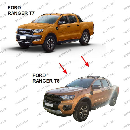 Body Kit Upgrade da Ford Ranger 2016-2019 a 2019-2022 - WildTT