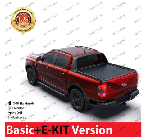 Top Roll Tessera Basic + E Kit Ford Ranger Wildtrak DC 2023+ - WildTT