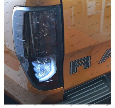 Feu Arrière à LED Fumé Ford Ranger/Raptor 2012-2022 - WildTT