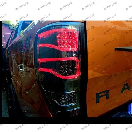 Smoked Led Tail Lights Eagle Style Ford Ranger/Raptor 2012-2022 - WildTT