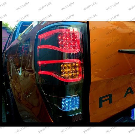 Luci Posteriori a LED Fumé Eagle Style Ford Ranger/Raptor 2012-2022 - WildTT